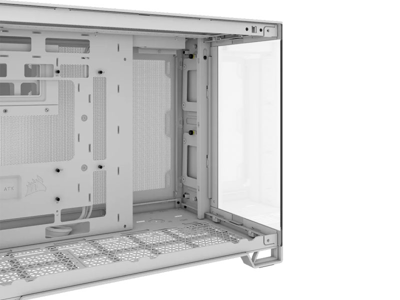 Vỏ case Corsair 2500X Tempered Glass Mid-Tower White CC-9011266-WW