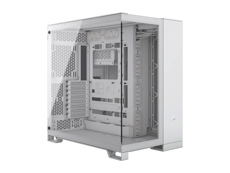 Vỏ case Corsair 6500X Tempered Glass Mid-Tower White CC-9011258-WW