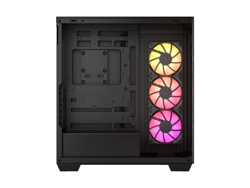 Vỏ case Corsair 3500X RGB Tempered Glass Mid-Tower Black CC-9011278-WW