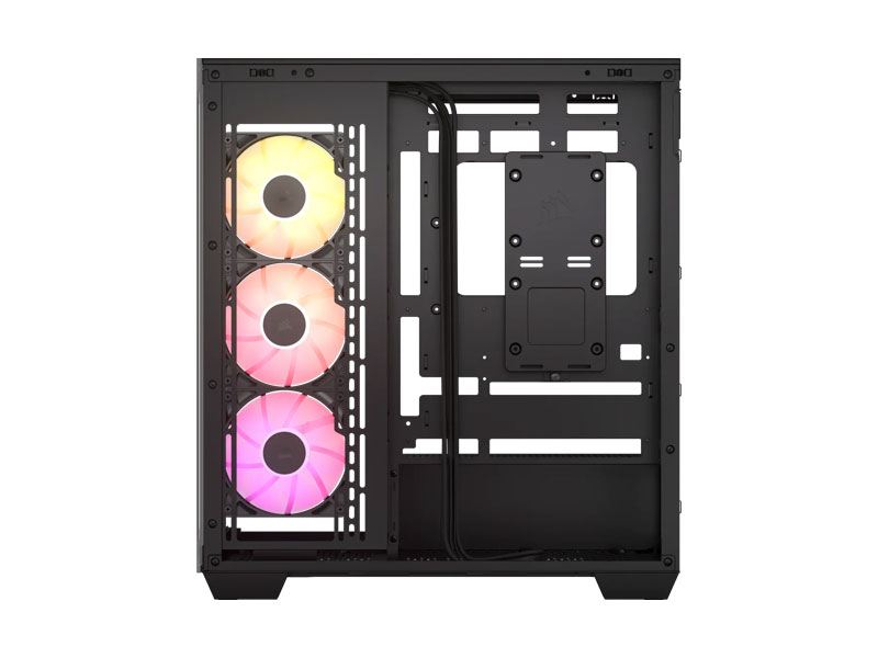 Vỏ case Corsair 3500X RGB Tempered Glass Mid-Tower Black CC-9011278-WW