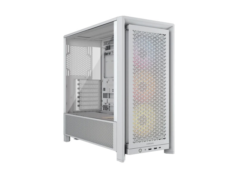 Vỏ case Corsair FRAME 4000D RS ARGB Mid-Tower White CC-9011297-WW