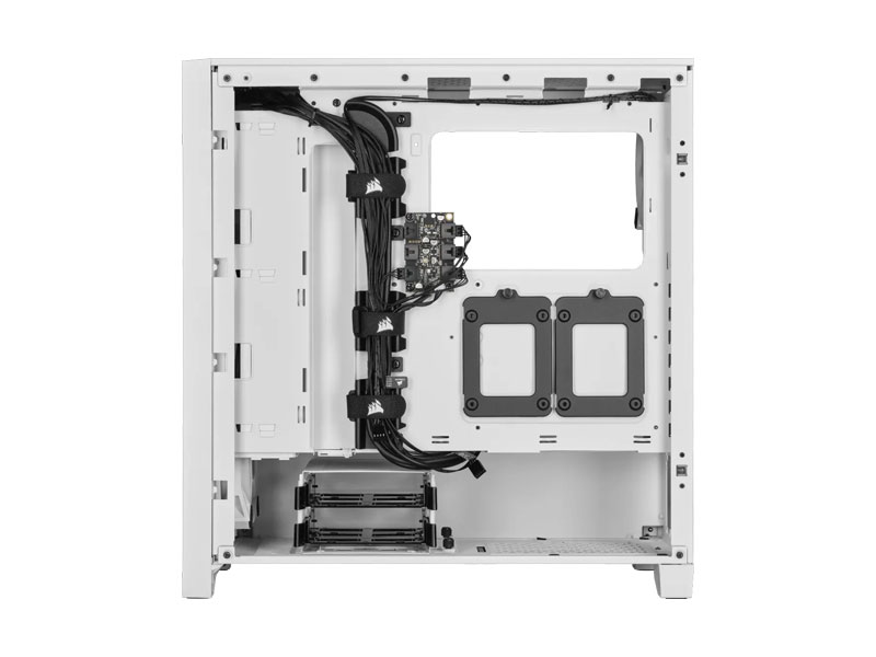 Vỏ case Corsair iCUE 4000D RGB AIRFLOW QL True White CC-9011232-WW