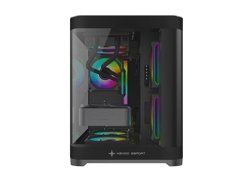 Vỏ case KENOO ESPORT MK400 M-ATX Đen