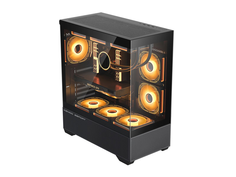 Vỏ case KENOO ESPORT AK400 E-ATX Đen