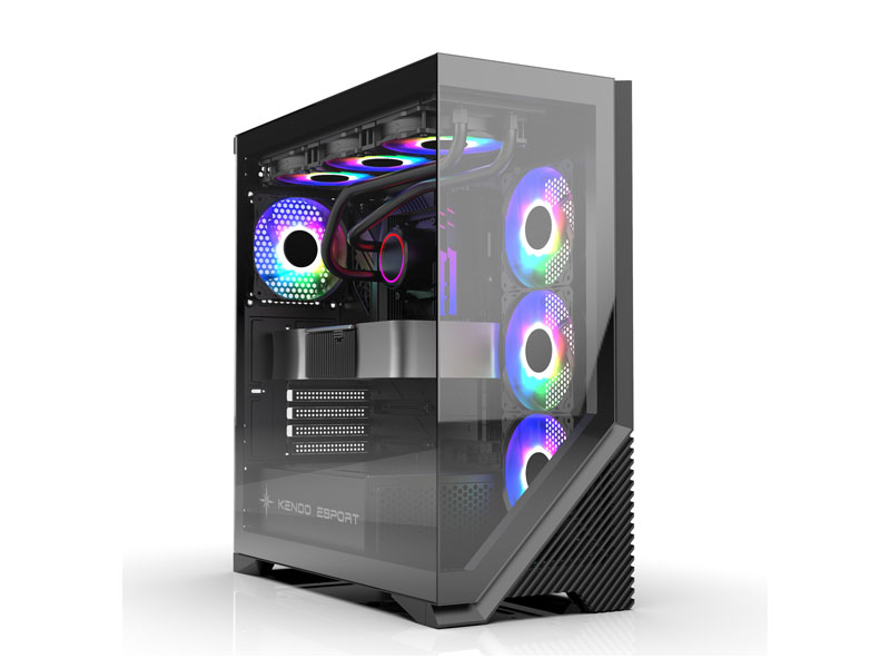 Vỏ case KENOO ESPORT FK800 E-ATX Đen