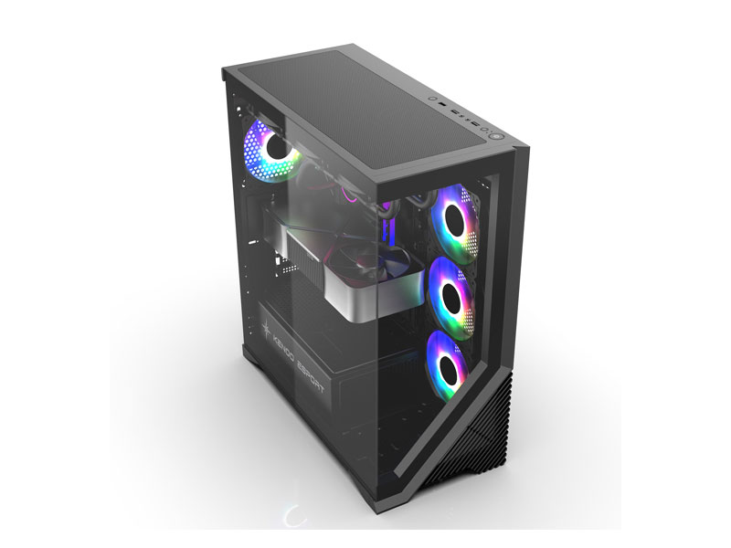 Vỏ case KENOO ESPORT FK800 E-ATX Đen