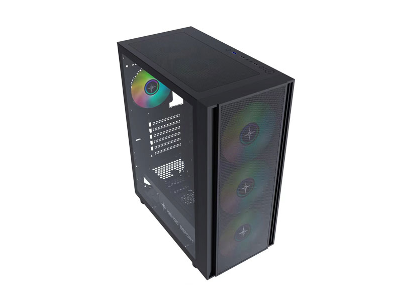 Vỏ case KENOO ESPORT EM700-3F E-ATX Đen
