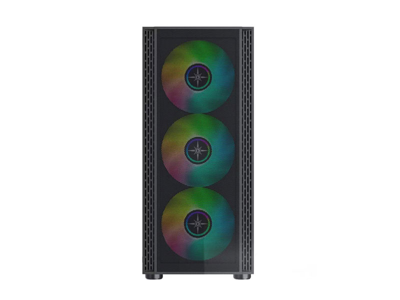 Vỏ case KENOO ESPORT EM700-3F E-ATX Đen
