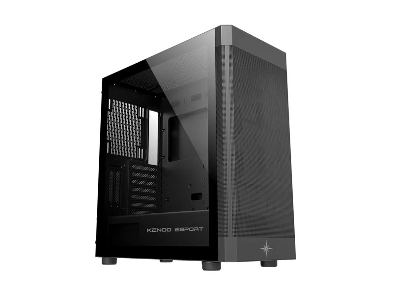 Vỏ case Kenoo ESPORT AF100-3F ATX Đen
