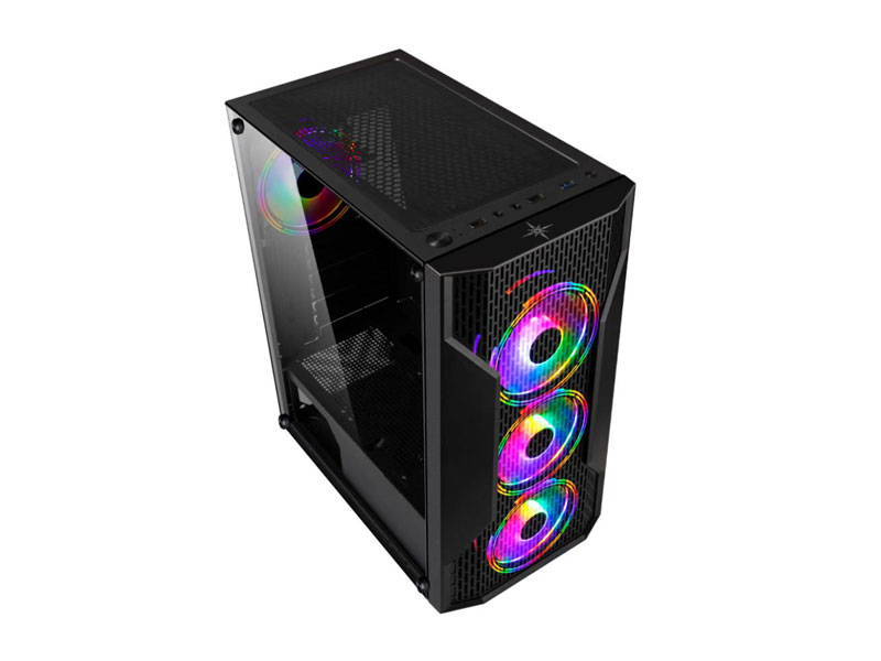 Vỏ case KENOO ESPORT AF300-3F ATX Đen
