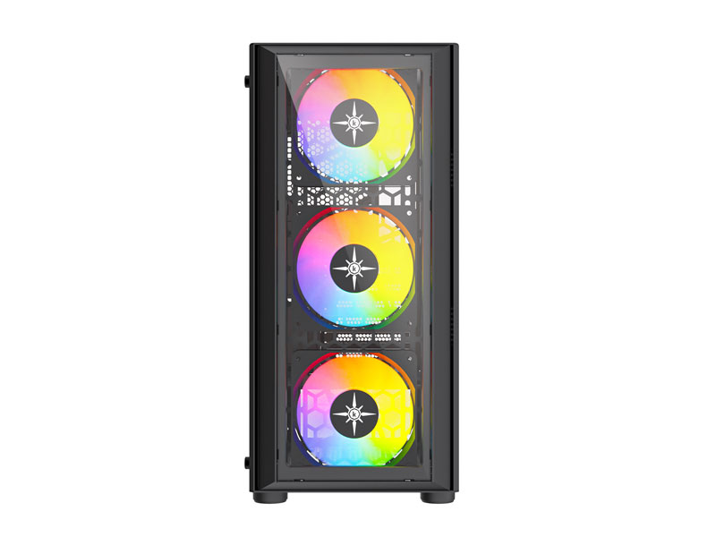 Vỏ case KENOO ESPORT K300-3F ATX Đen