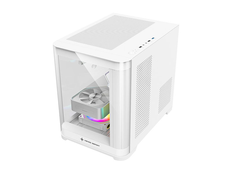 Vỏ case KENOO ESPORT MK400 M-ATX Trắng
