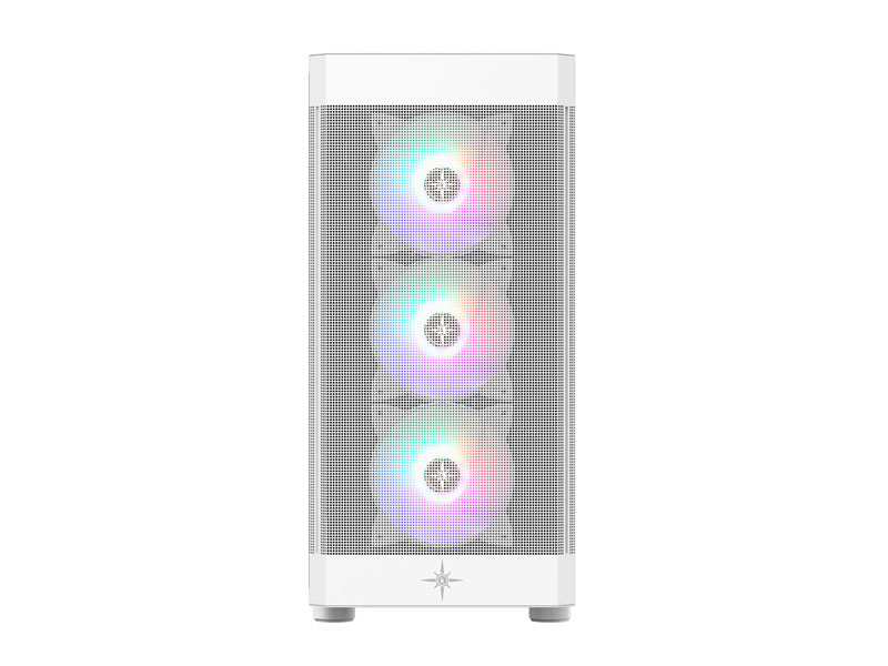 Vỏ case Kenoo ESPORT AF100-3F ATX Full Thép Trắng