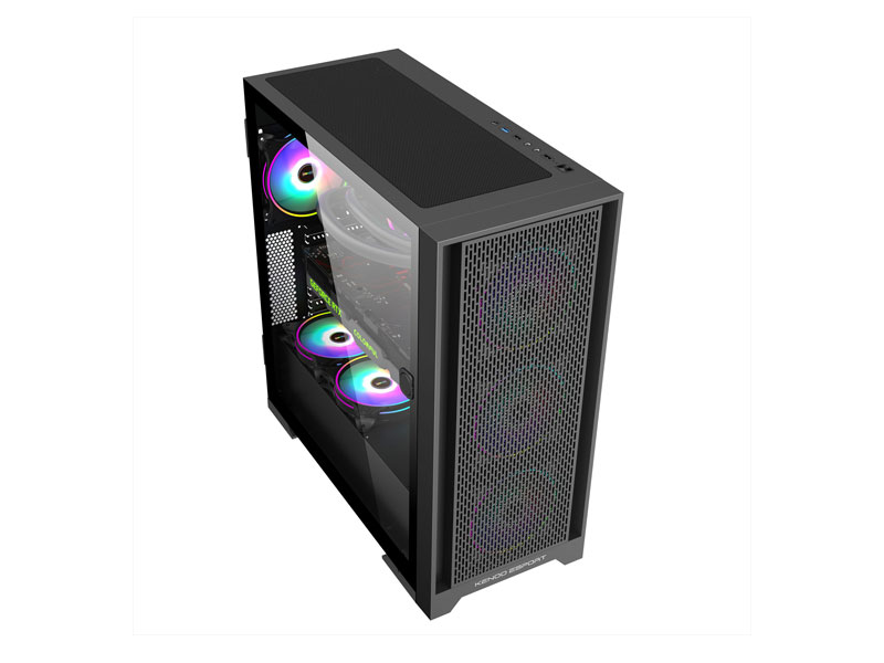 Vỏ case KENOO ESPORT FM800 E-ATX Đen