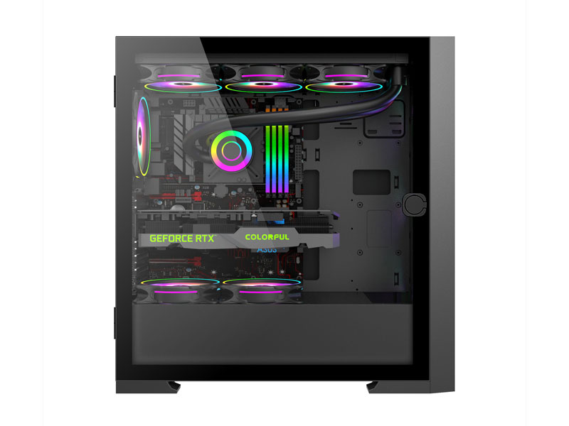 Vỏ case KENOO ESPORT FM800 E-ATX Đen