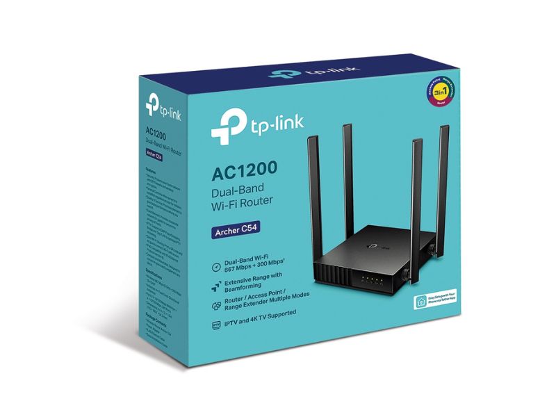 Bộ Định Tuyến TP-Link Archer C54 AC1200 Dual-Band Wi-Fi Router