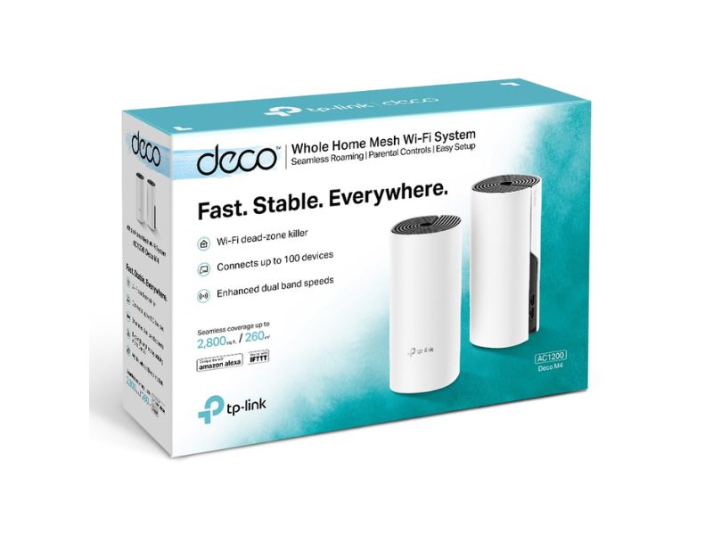 Bộ phát wifi TP-Link Mesh Deco M4 2-Pack AC1200Mbps