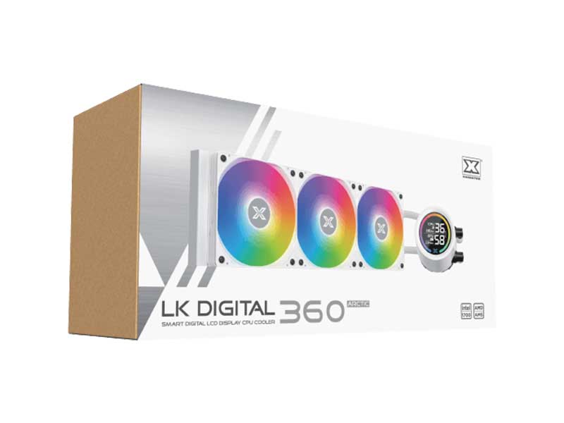 Tản nhiệt nước Xigmatek LK 360 Digital Arctic