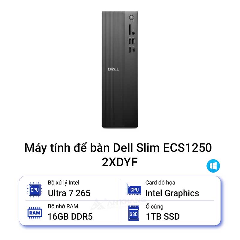 Máy tính để bàn Dell Slim ECS1250 2XDYF
