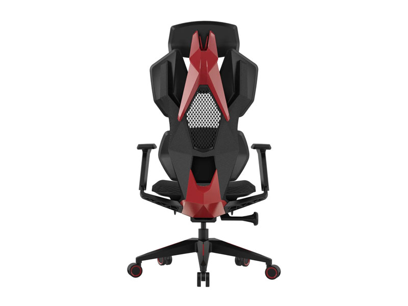 Ghế công thái học Warrior Ergonomic Chair Arminius WEC 810 Black/Red