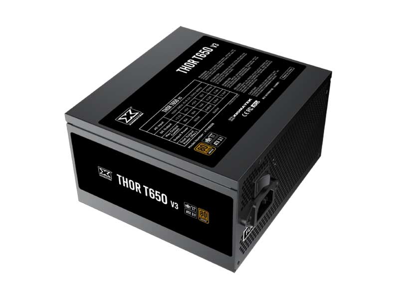 Nguồn máy tính Xigmatek THOR T650 V3 EN45998 80 PLUS BRONZE
