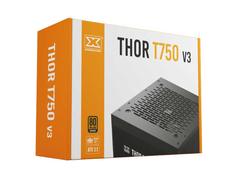 Nguồn máy tính Xigmatek THOR T750 V3 750W 80 PLUS BRONZE