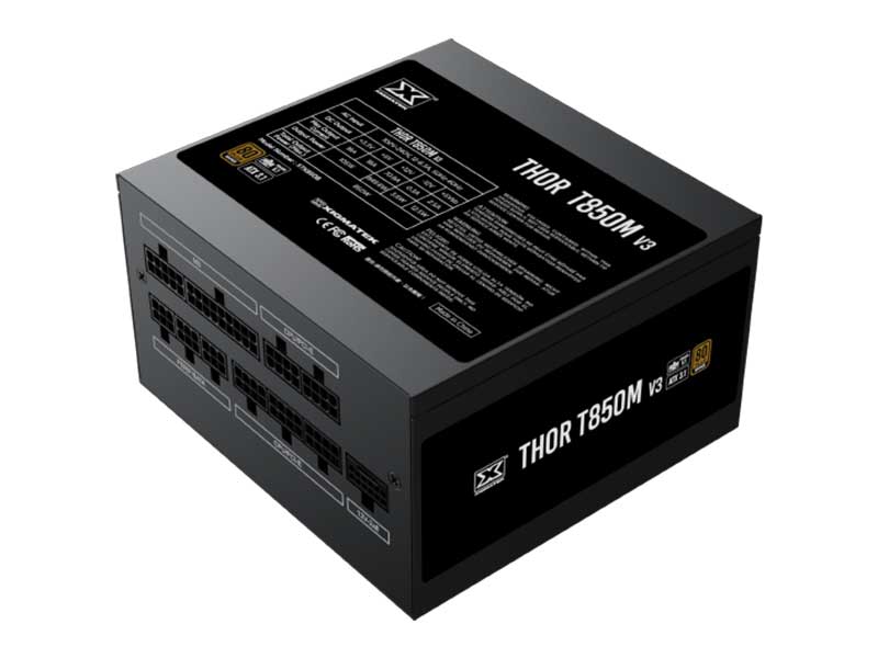 Nguồn máy tính Xigmatek Thor T850M V3 850W 80 PLUS BRONZE