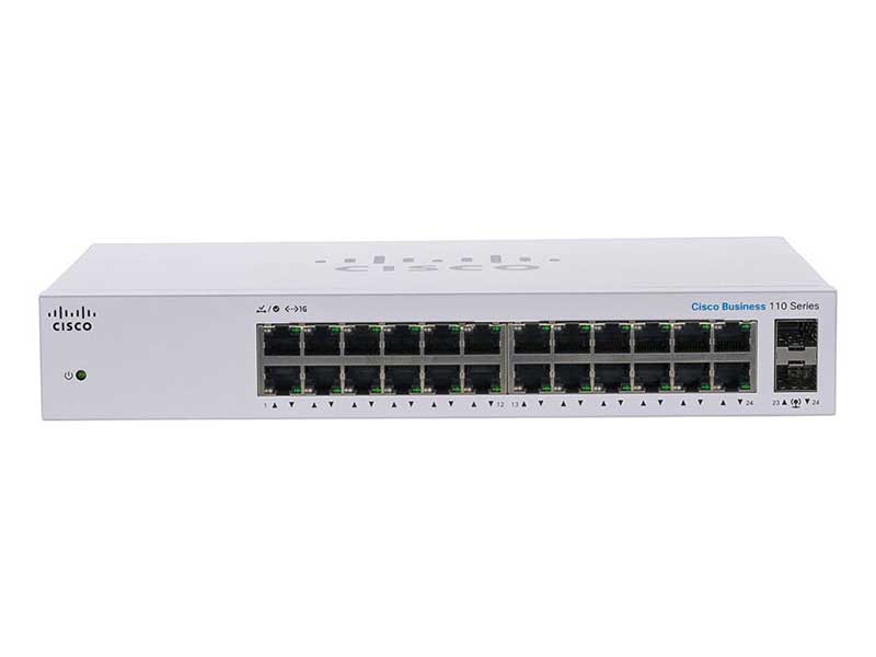 Switch Cisco CBS110-24T-EU 2x1G SFP Shared Unmanaged 24-port GE