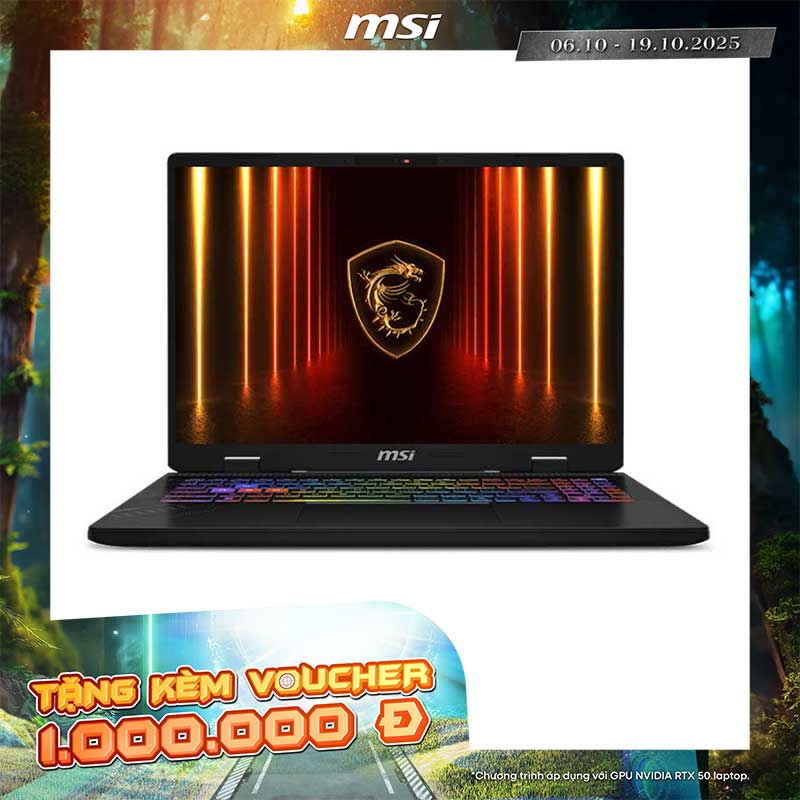 Laptop MSI Crosshair 16 HX AI D2XWGKG-072VN