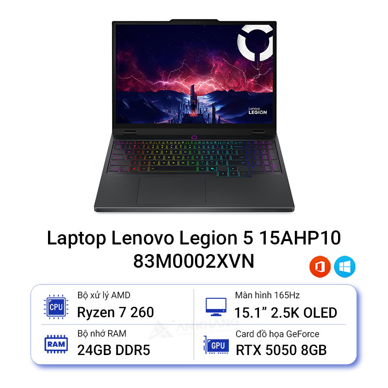 Laptop Lenovo Legion 5 15AHP10 83M0002XVN