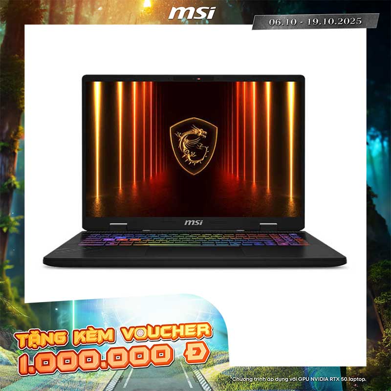 Laptop MSI Crosshair 16 HX AI D2XWFKG-036VN (Ultra 7 255HX)