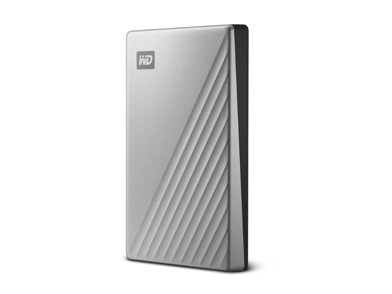 Ổ cứng gắn ngoài HDD WD My PassPort Ultra Silver 1TB USB TypeC