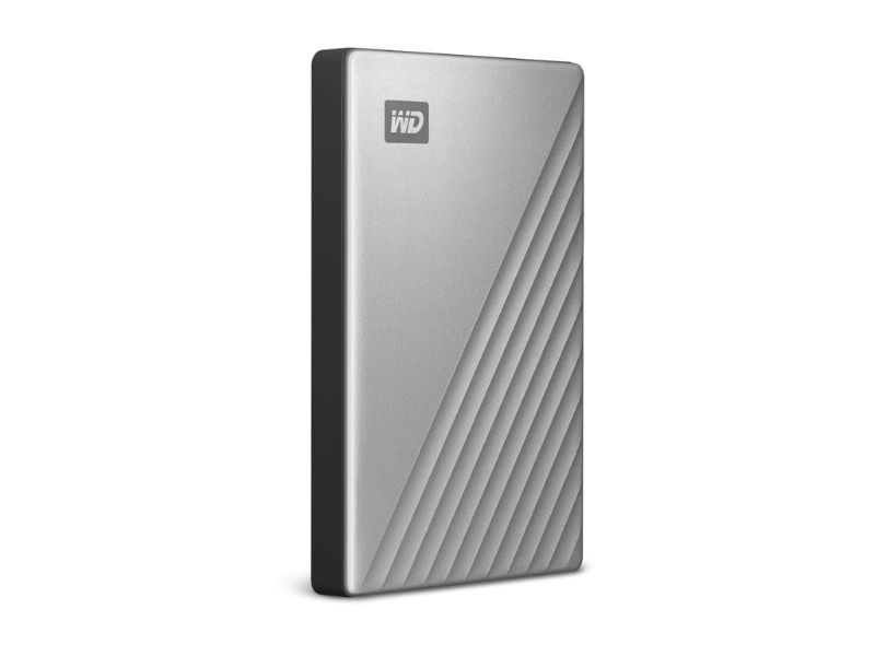 Ổ cứng gắn ngoài HDD WD My PassPort Ultra Silver 1TB USB TypeC