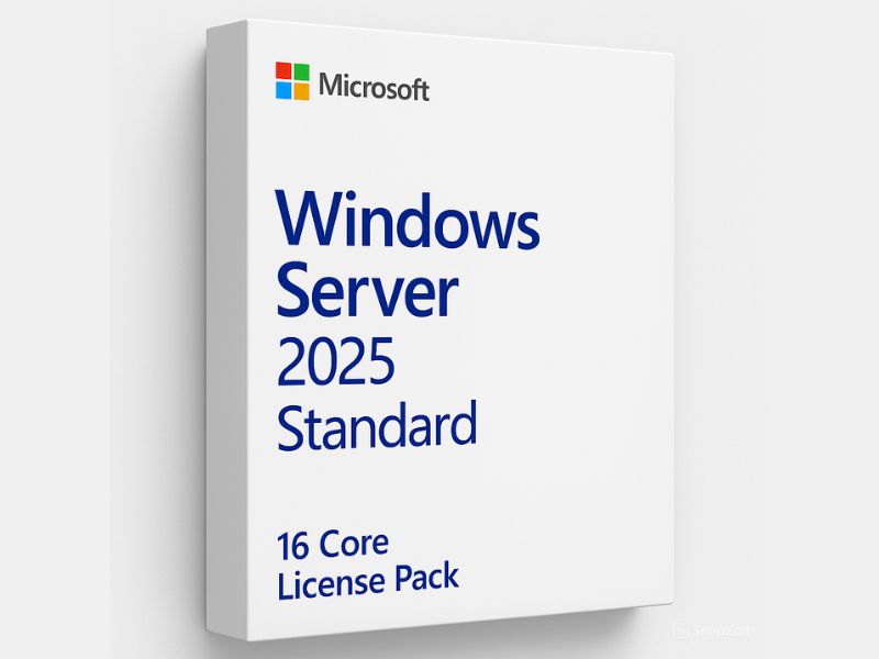 Phần mềm Microsoft Windows Server 2025 Standard - 16 Core License Pack