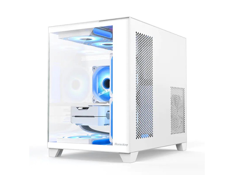Vỏ case Huntkey S920 Storm Full View (White)