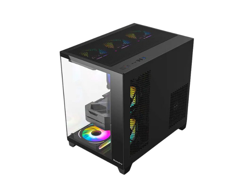 Vỏ case Huntkey S920 Storm Full View (Black)