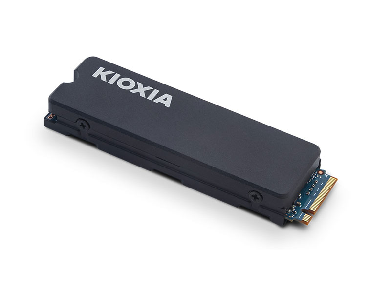 Ổ cứng SSD Kioxia Exceria Heatsink 2TB NVME PCIe4x4 LSC11K2T04G8 tản (6200-4900MB/s)