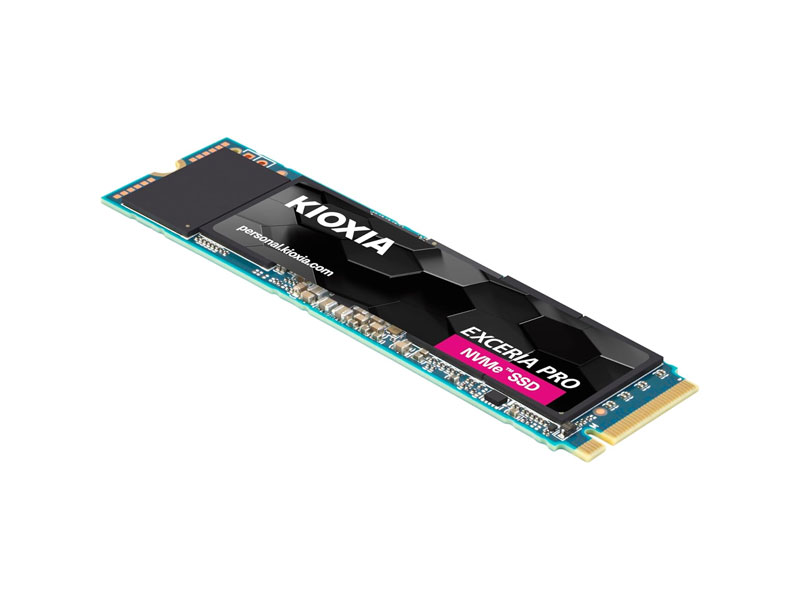 Ổ cứng SSD Kioxia Exceria PRO 2TB NVME PCIe4x4 LSE10Z002TG8 tản (7300-6400MB/s)
