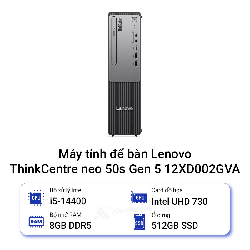 Máy tính để bàn Lenovo ThinkCentre neo 50s Gen 5 12XD002GVA