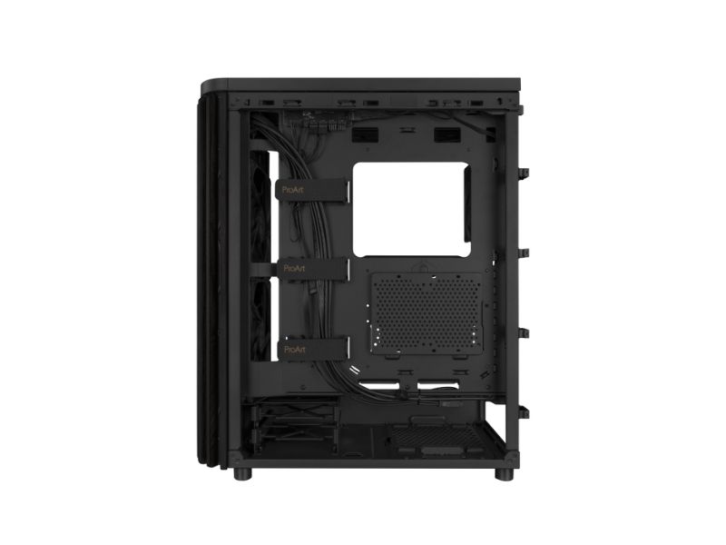 Vỏ case máy tính ASUS ProArt PA401 Wood Edition - Tempered Glass Panel