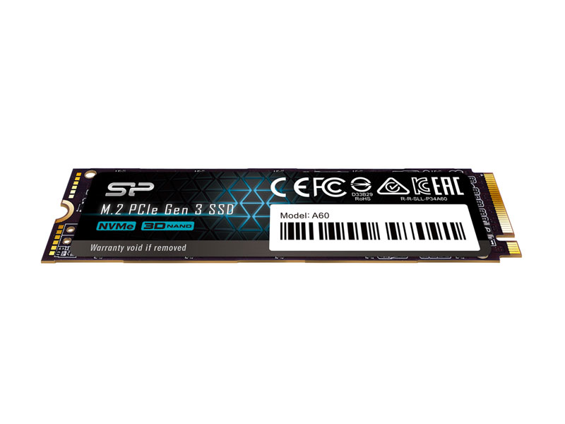 Ổ cứng SSD Silicon P34A60 256GB PCIe3×4 SP256GBP34A60M28 (2100-1200MB/s)