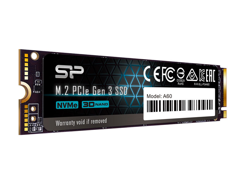 Ổ cứng SSD Silicon P34A60 512GB PCIe3×4 SP512GBP34A60M28 (2200MB-1600MB/s)