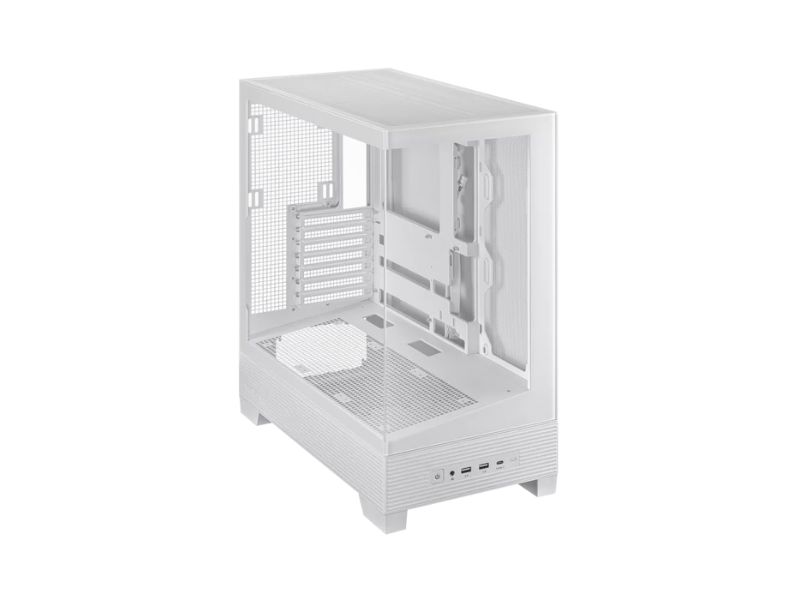 Vỏ case máy tính ASUS A31 Tempered Glass (Màu trắng)