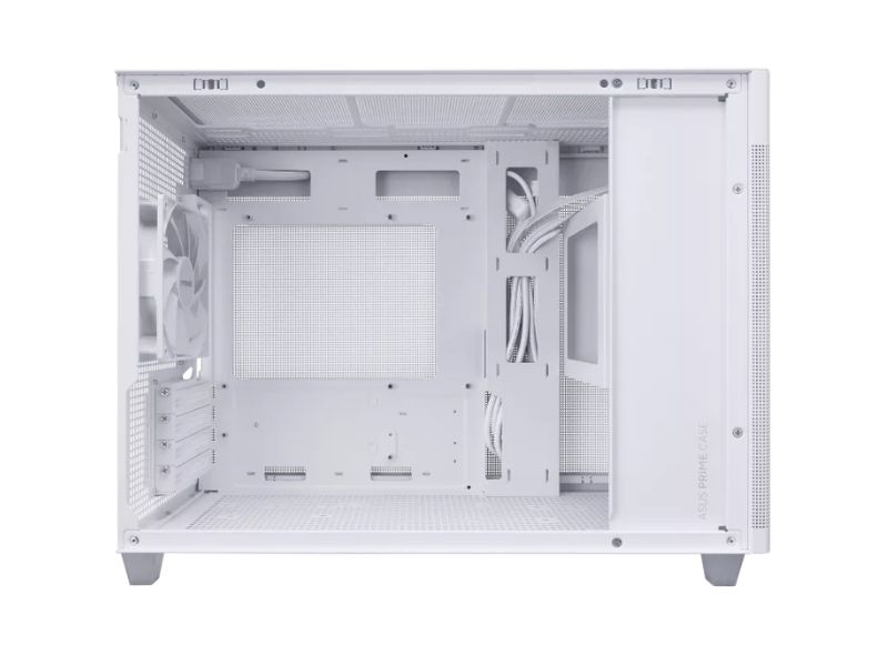 Vỏ case máy tính ASUS Prime AP201 Tempered Glass (Màu trắng)