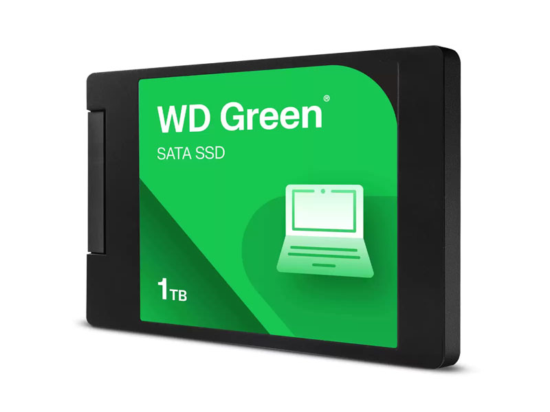 Ổ cứng SSD WD Green 1TB 2.5inch Sata WDS100T5G0A (545-465MB/s)