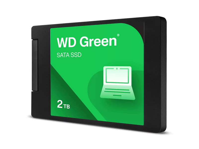 Ổ cứng SSD WD Green 2TB 2.5inch Sata WDS200T5G0A (545-465MB/s)