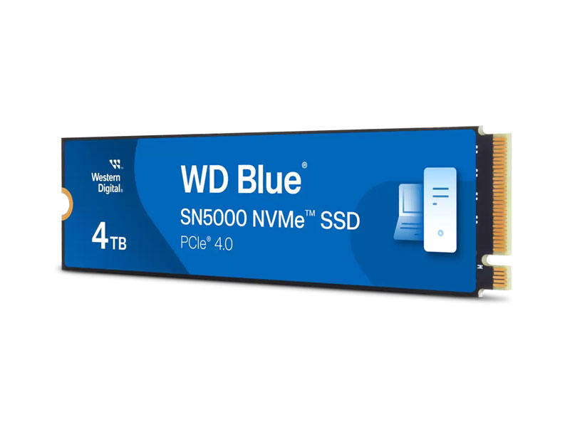 Ổ cứng SSD WD Blue SN5000 4TB PCIe Gen4 WDS400T4B0E (5500-5000MB/s)