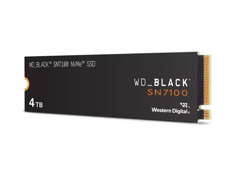 Ổ cứng SSD WD Black SN7100 4TB PCIe Gen4 WDS400T4X0E (7000-6700MB/s)