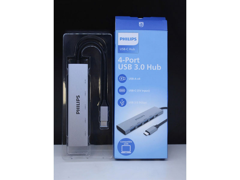 Cổng chuyển đổi Philips USB-C Hub 5 in 1 SWR1603G/97