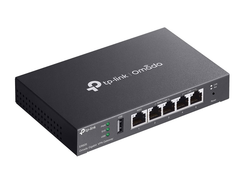Thiết bị cân bằng tải TP-Link TL-ER605 (Omada Gigabit VPN Gateway)